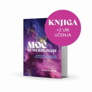 MOČ NUMEROLOGIJE <br><span>Numerologija o vibracijah, čustvih in duhovnih zakonih + 2 uri individualnega srečanja preko Zooma</span>