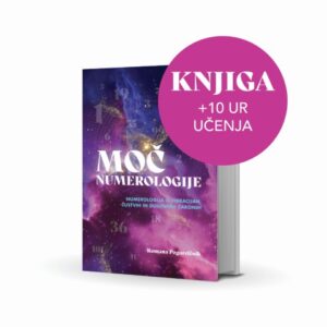 MOČ NUMEROLOGIJE <br><span>Numerologija o vibracijah, čustvih in duhovnih zakonih + 10 ur individualnega srečanja preko Zooma</span>